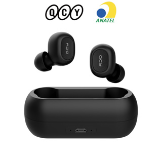 Fone de Ouvido QCY T1C TWS Bluetooth sem Fio Fones de Ouvido Estéreo com /Earphone/Earbuds