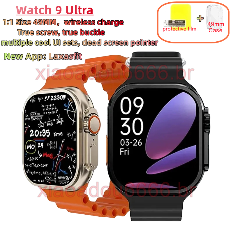 Relógio Smartwatch Inteligente Iwo 9 Gps Bluetooth Android - Supreo