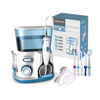 Waterpulse V300 Fio Dentário Oral Fio Dentário com 5 Bicos 800ml 10 Modos Limpeza dos Dentes Ora