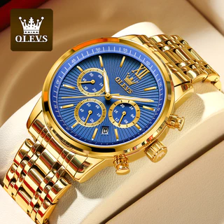 OLEVS TY709 relogio masculino relógios masculinos a prova d água original luxo Acero inoxidable com caixa