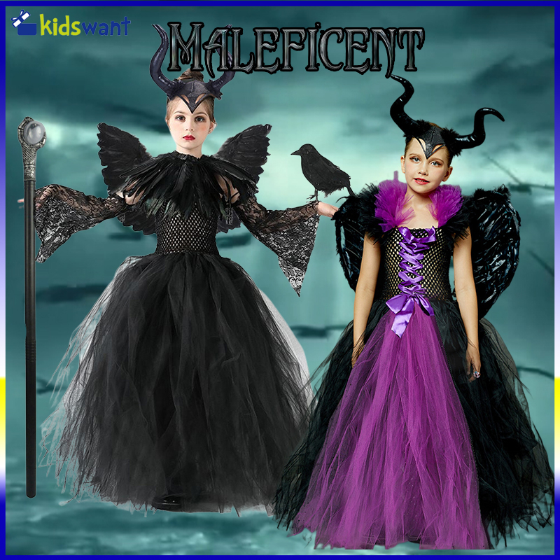 Fantasia De Halloween Infantil Rainha Drácula Vampira 6 A 16