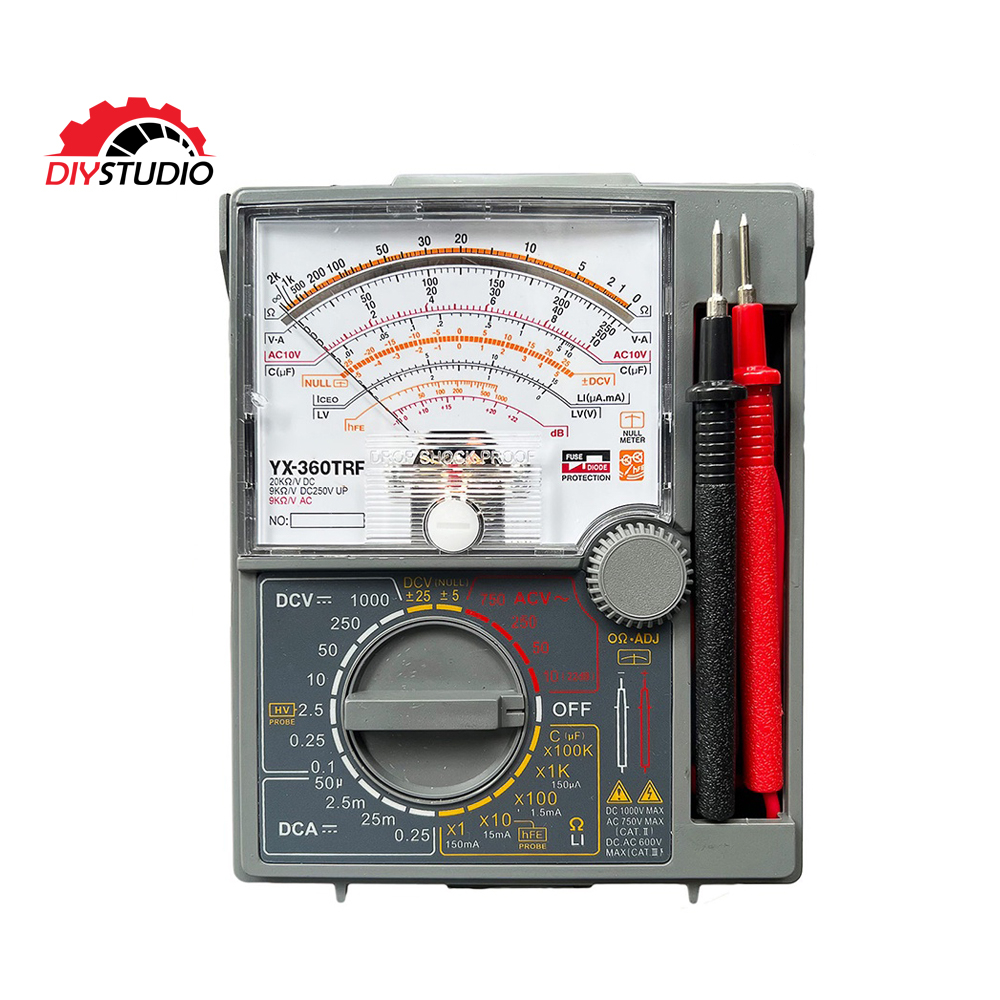 Multimètre YX-360TRF - Testeur Universel Pour Courant Et Tension, Idéal Pour Bricolage Et Dépannage électrique