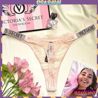 Victoria Secret Carta Sexy Feminina Sem Costura Luxo Strass