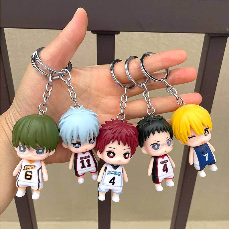 Basquete Q Versão Figura de Kuroko, Mini Modelo de PVC