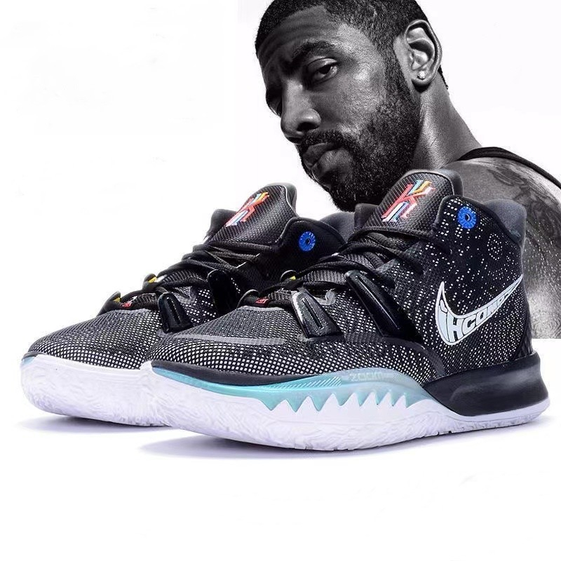 Kyrie 7 Mãe Natureza Pacote Crianças Tênis De Basquete Alta Qualidade Fogo  E Água Masculino Feminino Sapatos Esportivos Com Caixa Tamanho US4 US12 De  $289,64