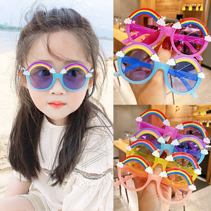 Óculos Juliet Infantil De Sol Colorido - Óculos Para Criança - Escorrega o  Preço
