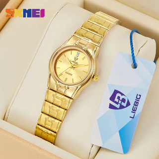 SKMEI Relogios Masculinos De Ouro Marca Original Quartzo Masculino RelóGio Feminino Relogio à Prova D