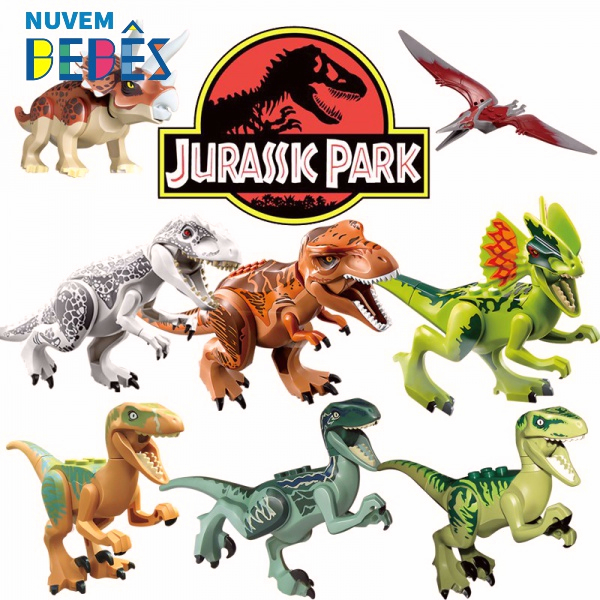 LEGO® Jurassic World: Dinossauros à Solta: Livro de Colorir