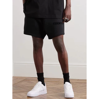 Essenciais Características De Deus SS23 FOG American High Street Fashion Cotton Loose Shorts