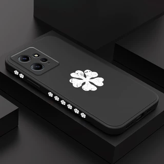 Capa De Telefone Lucky Clover Para Xiaomi Redmi Note 12S 12 Pro PLus 4G 5G Moda Confortável