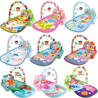 Tapete Infantil Música Do Bebê Piano Pedal De Brinquedo Baby Fitness Rack 0-36 Meses