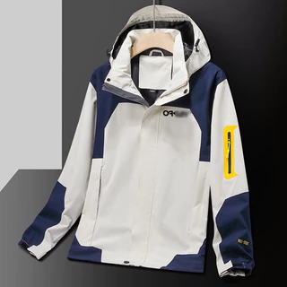 Jaqueta De Inverno Masculina À Prova D'água Tamanho Plus