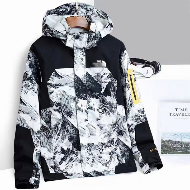 TNF O Casaco De Inverno Masculino Waterproof Jacket Plus Tamanho