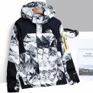 TNF O Casaco De Inverno Masculino Waterproof Jacket Plus Tamanho