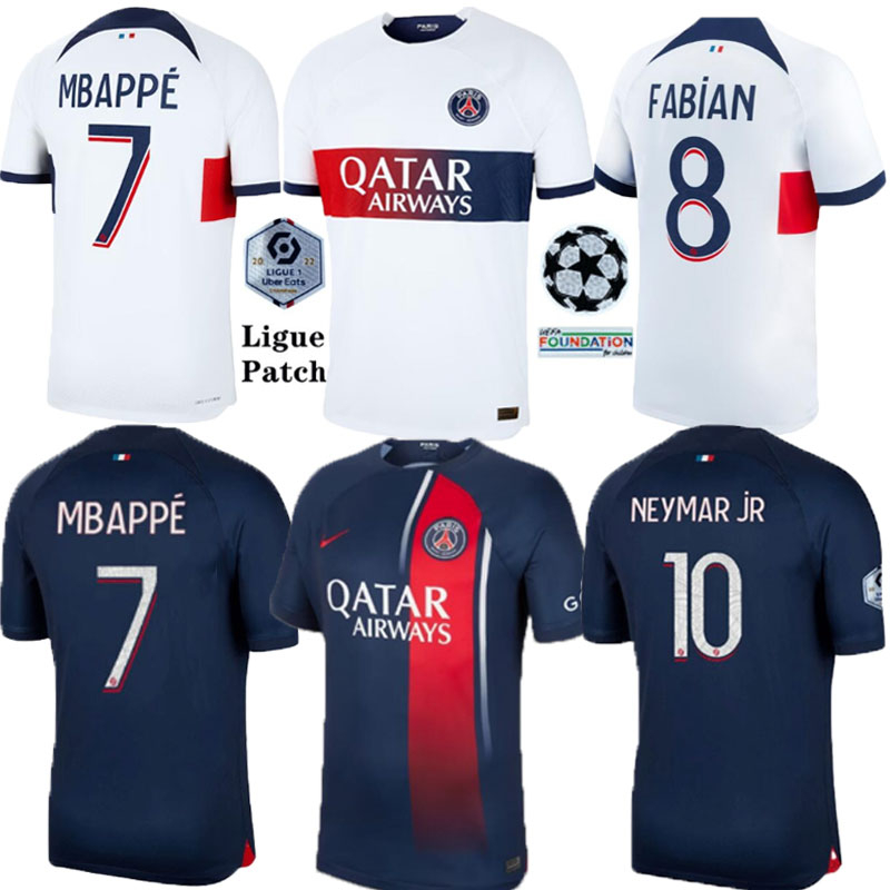 Camisa 23/24 Paris PSG Camisa De Futebol Masculino tailandesa1 : 1