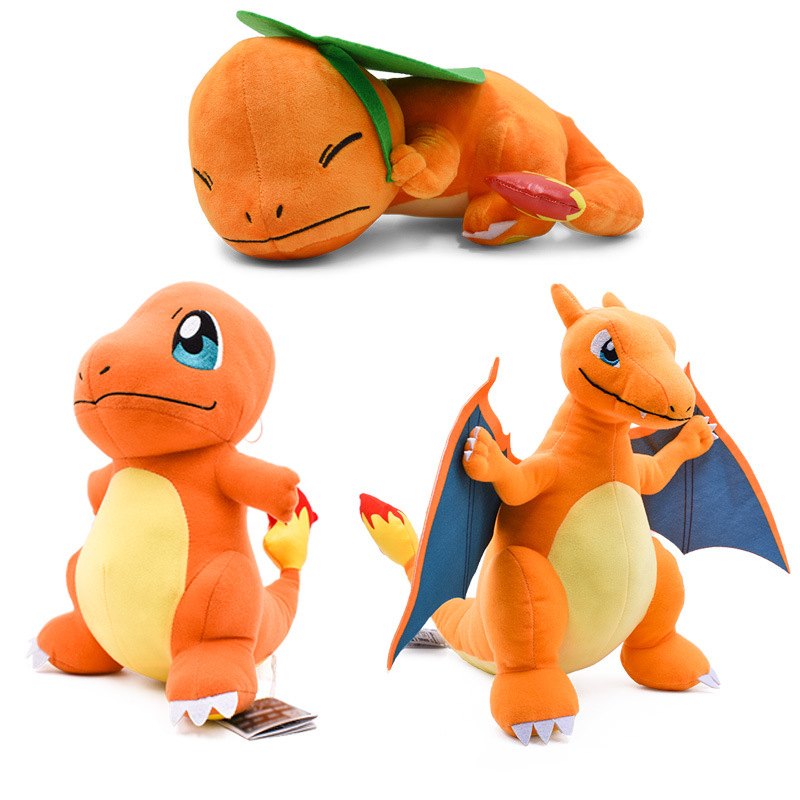 Charizard Pokemon Pelúcia Mega Evolução Decoração Presente