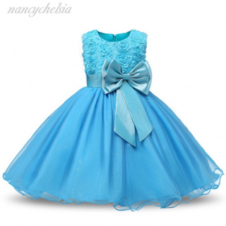 Vestido De Noiva Para Crianças Vestidos Formais Meninas Performance Flower Tutu