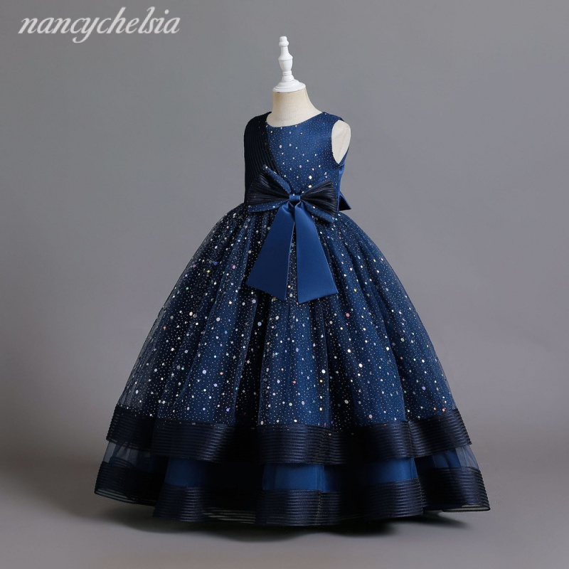 Vestido Azul Para Meninas De 11 Anos Vestido De Daminha Menina
