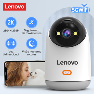 Lenovo 2K Câmera wifi 5g 360 camera pet baba eletrônica motorola de Bebê inteligente câmeras ip WIFI Infravermelho Sem Fio