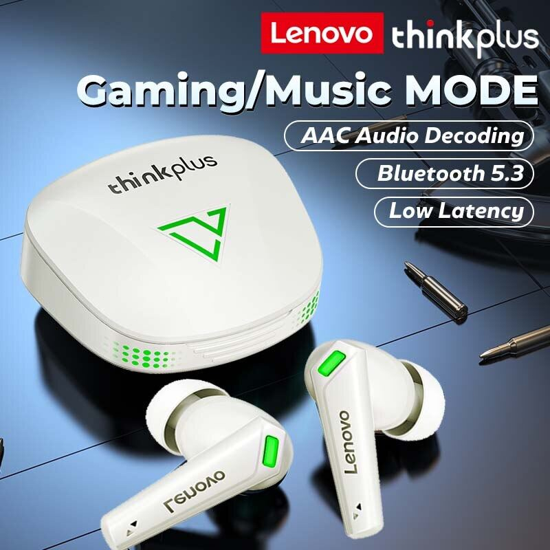 Original Lenovo Xt92 Powerful Bass Original Bluetooth para Jogos Baixa  Latência Com Cancelamento de Ruído C/mic