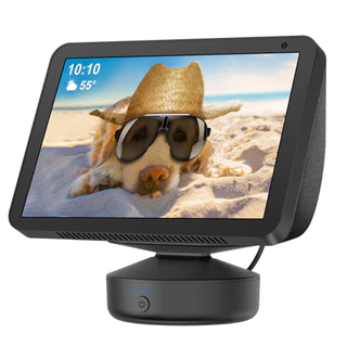 Base De Bateria Sokusin Para Echo Show 8 (1a E 2a Geração) Banco De Energia Portátil Sem Fio Alexa Display Porta-Carregador De Suporte Ajustável