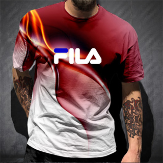 Camiseta Fila Sport Blend Marinho Mescla 