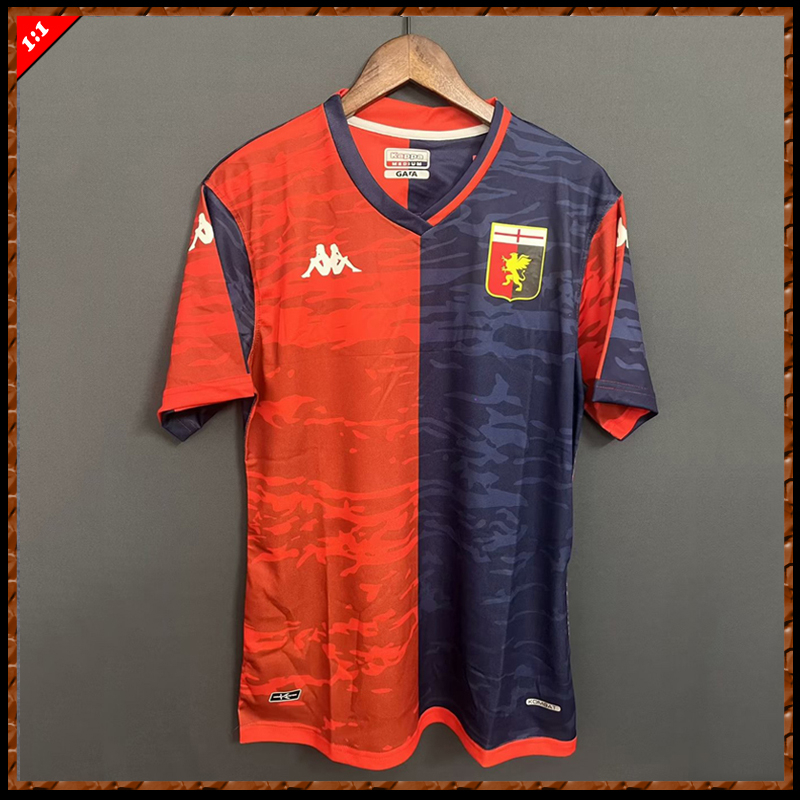 Camisa Da Equipe Genoa 23/24 Novo Home Football Serie A