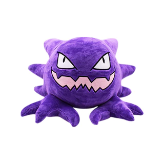 Pokemon Anime Figura De 30cm Caçador De Bonecas Gengar Brinquedos De Pelúcia Almofada
