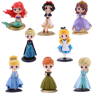 (Spot) Disney Princesa Bolo De Alta Qualidade Ariel Bell Snow White Rapunzel Tinkerbell Alice