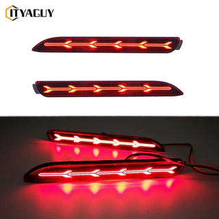 Luz De Freio Do Pára-Choques Traseiro DRL LED Para Toyota Camry Sienna Wish Driving Lights