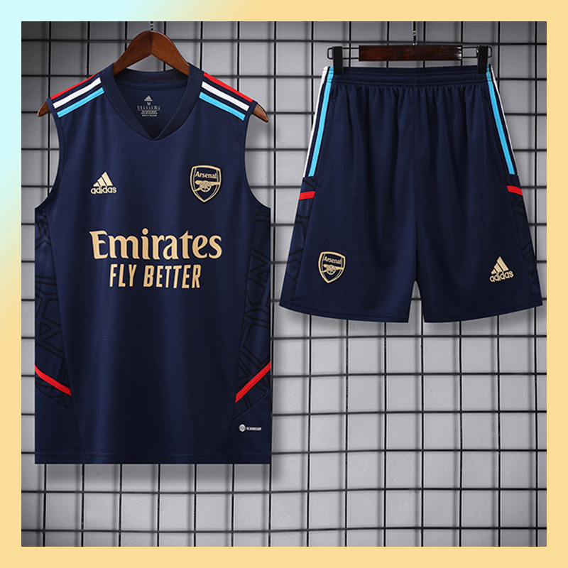 Roupa Esportiva de Futebol Equipe de Fato de Manga Curta Equipe de Fato de Fato Competitivo Jersey Calça de Suor-Absorvente Respirável