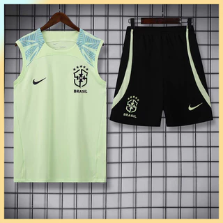 Fato de treino de futebol verde Jersey de manga curta Fato de treino de futebol verde Fato de treino de futebol masculino Fato de treino feminino Calção preto com bolso Roupa esportiva ao ar livre