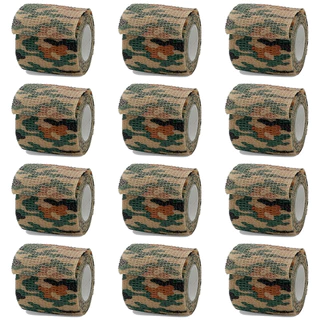 6/10/15Pcs Camuflagem De Placa Esportiva Auto-Adesiva Fita Elástica De Bandagem Elastoplast Para Joelheiras De Apoio De Joelho Palma Do Tornozelo