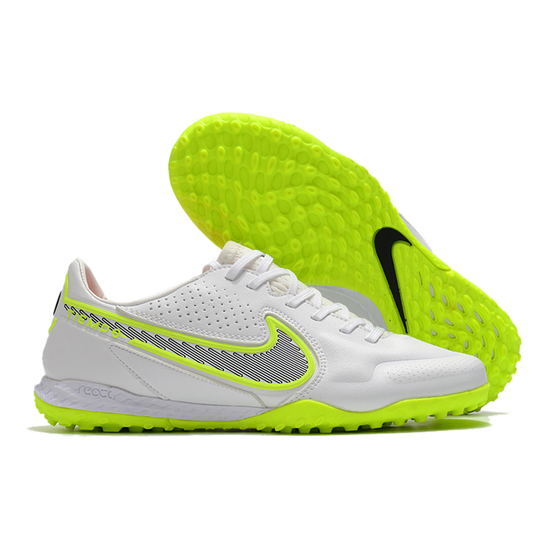React Tiempo Legend 9 Pro IC Cl ssico Retr Botas De Futebol Interior As Premier III Legendar Nona Gera o MD Tricotadas Plana