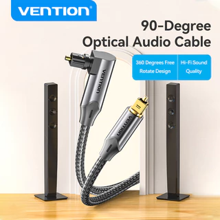 Vention Cabo De Áudio Óptico De Fibra Digital Para Blu-ray CD DVD Toslink SPDIF Xbox Soundbar Óptica
