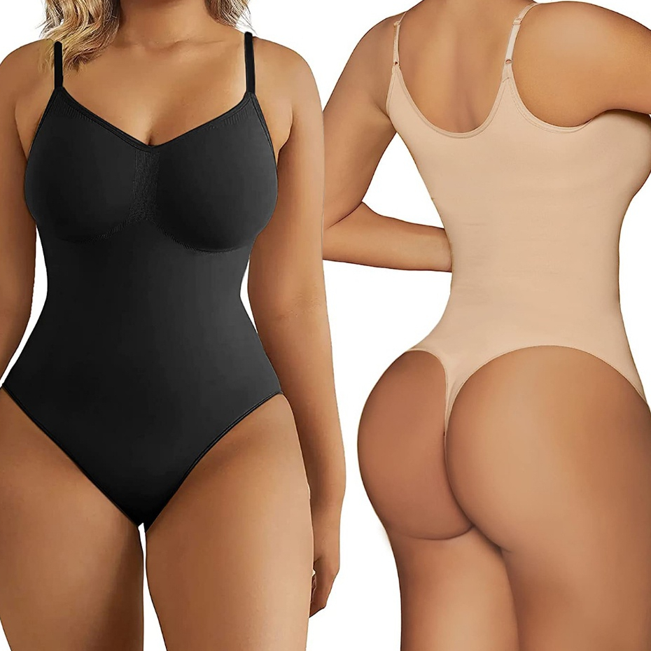 Compra online de Bodysuit sem costura shapewear feminino corpo