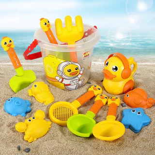 Baldinho De Praia Com Acessórios 14/18 Peças Infantil