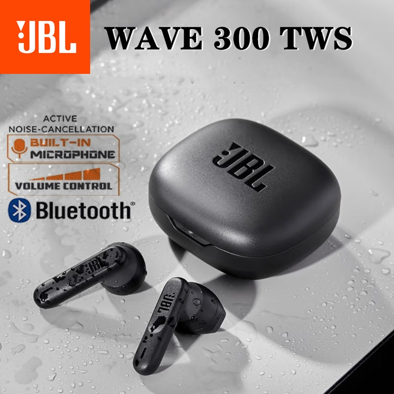 JBL Wave 300 TWS LIVE PRO+ Fone De Ouvido Bluetooth 5.2 Sem Fio Intra-Auricular Estéreo À Prova D'água Com Microfone