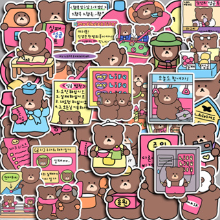 Autocolantes para portatil estilo Ins Style Stickers Coreanos 100 Folhas Autocolantes para Portatil