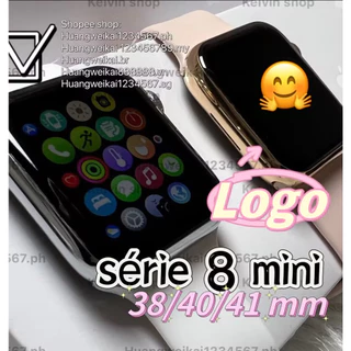【 premium 7/8 Mini edge pro max Último Relógio Inteligente 41mm AP 】 boot up Logo 38/40/41mm watch7 Borda Música Bluetooth Call DIY Dials Smartwatch Para Homens Mulheres vs ht99 . Hw7 m
