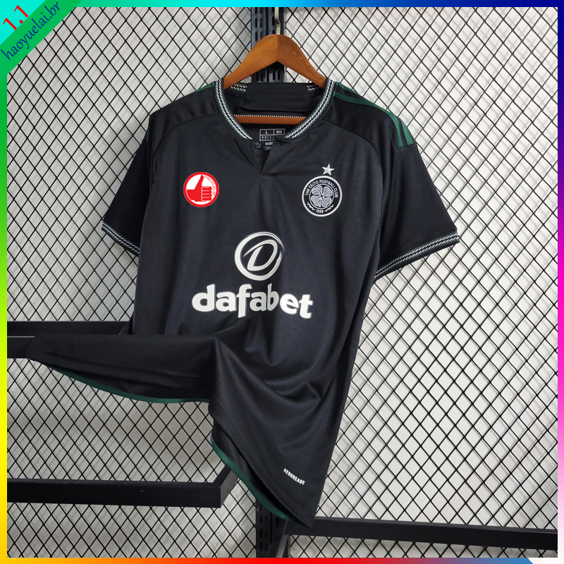 Camisa De Time Preta Masculina 23/24 II Futebol KET