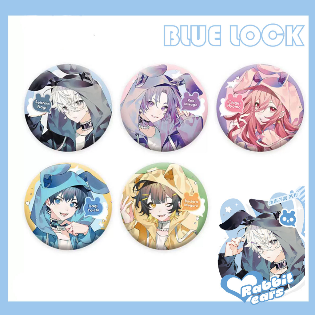 Anime BLUE LOCK Chaveiro Arcylic Keychain Figuras De Desenho