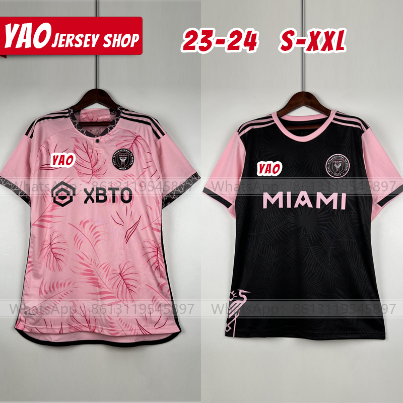 2023 2024 Inter Miami Futebol Jerseys CF Messis Martinez Higuain MLS 23 24  Mulheres Homens Crianças Kit Camisas De Futebol Jogador Fãs Versão Uniforme  Pré Jogo De $89,18