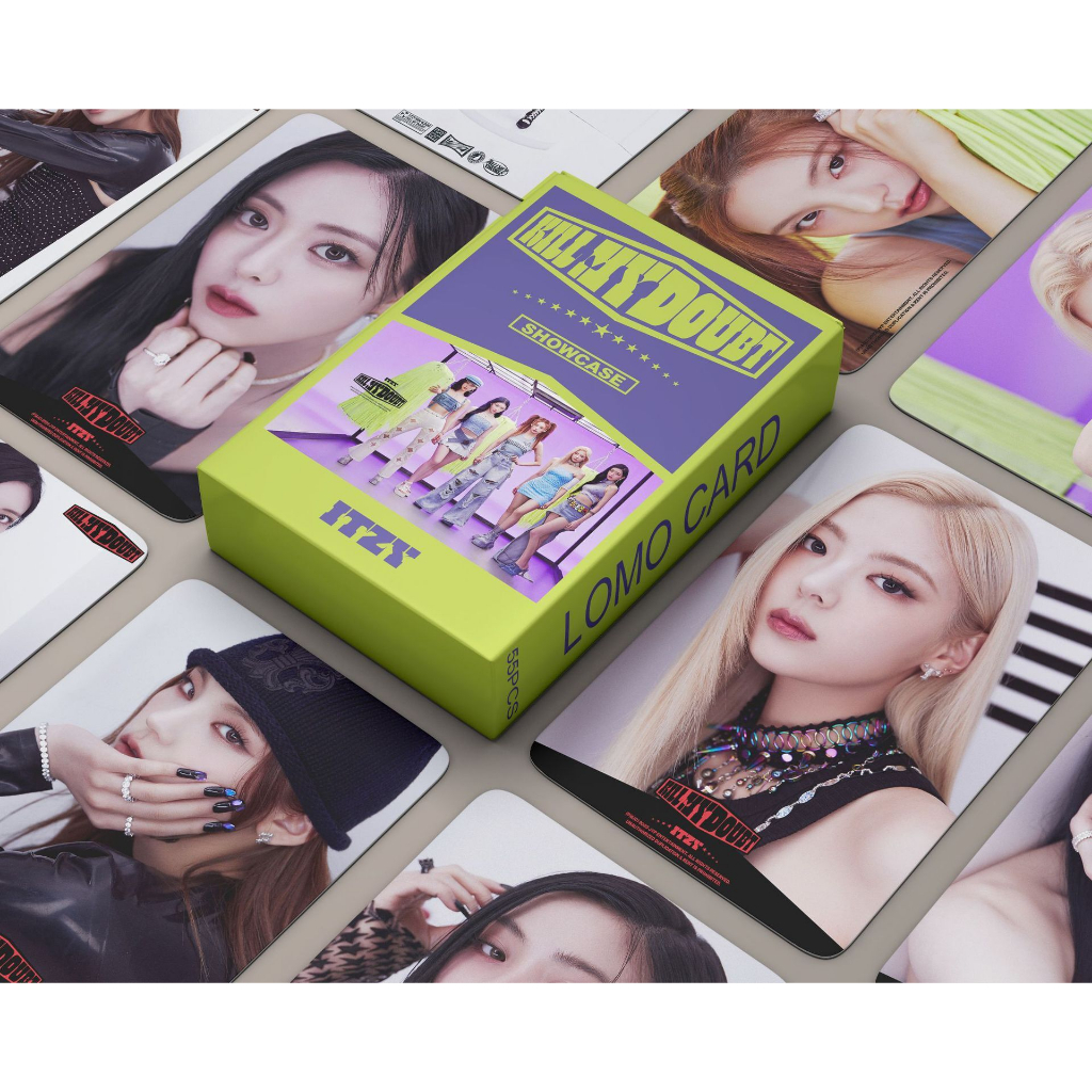 5Pcs/Set Kpop Hot Idol ITZY New Album CHECKMATE High Quality Lomo