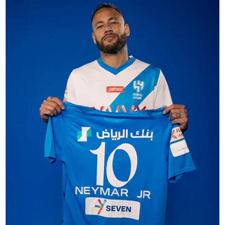23-24 Al Hilal Riyadh Camisa De Futebol Crescent Neymar Jr # 10