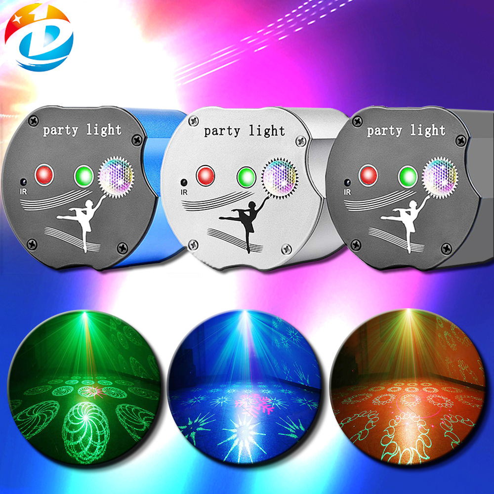 Discoteca DJ Luzes De Festa , Palco flash laser Com Vários Modos De Efeitos , Projetor Ativado Por Som , Adequado Para Interiores E Exteriores , Aniversário , Doméstica , Clube , deco De Natal