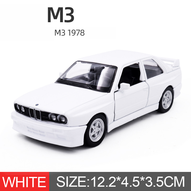 RMZ CITY 1 : 36 BMW M3 E30 1987 Modelos De Carros Esportivos Retro