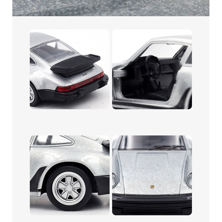 RMZ CITY 1 : 36 Porsche 911 Turbo 1978 Retro Modelos De Carros