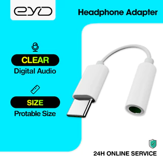 Eyd tipo c para 3.5mm adaptador de alta qualidade fone de ouvido cabo áudio 3.5mm jack áudio para huawei sumsung