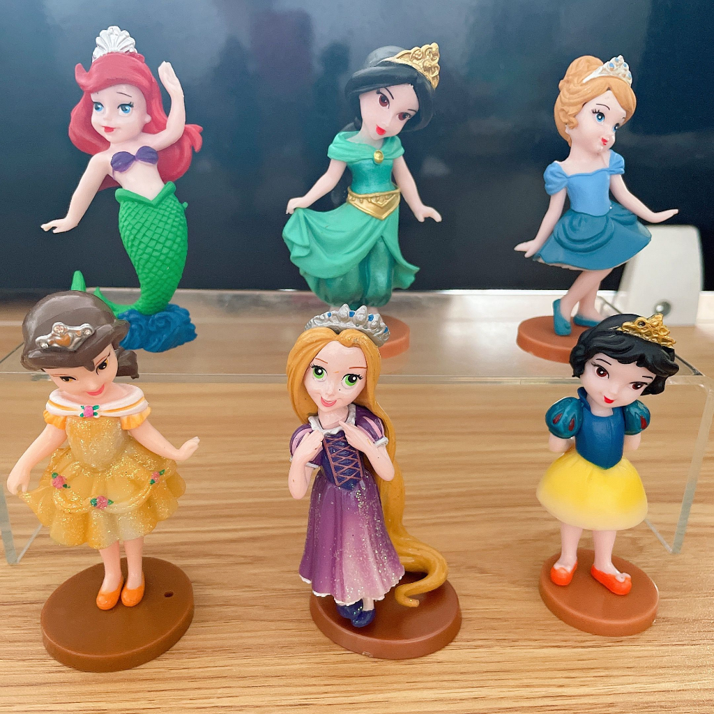 Disney princess figurines clearance set